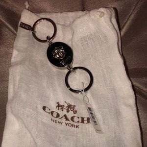 Coach key ring NWT